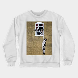 Banksy Well Hung Lover Crewneck Sweatshirt